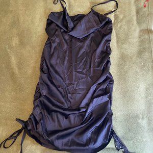 Silky Black Dress Size M